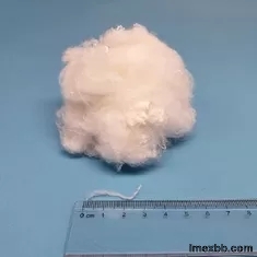 Fire Resistant Recycled Polyester Staple Fiber Good Elongation Rate