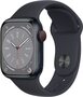 Apple Watch Series 8 [GPS + Cellular 41mm] Smart Watch w/Midnight Aluminum 