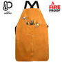 Flame Resistant Heat Insulated Cowhide Welding Apron