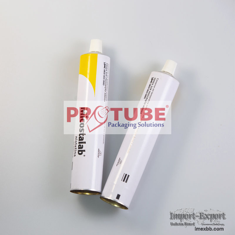 pharmaceutical cream aluminum tube