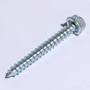 Hex Washer Head Slot Drive Self Tapping Screw Zinc Plated