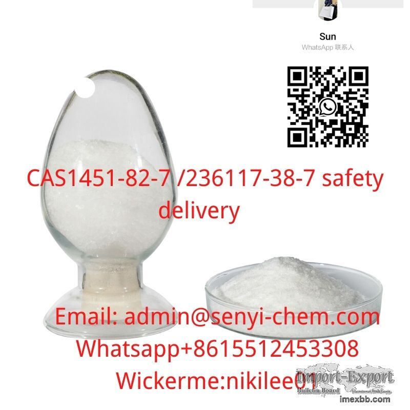 Supply CAS1451-82-7/CAS236227-38-7(admin@senyi-chem.com WP+8615512453308) 