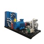 Pressure boosting compressor, dispenser, CNG station