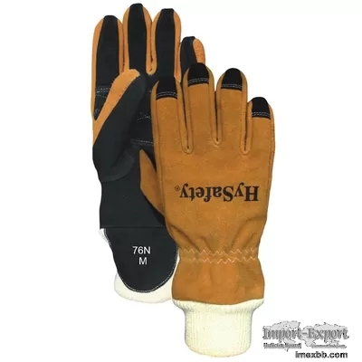 Wristlet Cuff NFPA 1971 Structural Firefighting Gloves With Best Dexterity