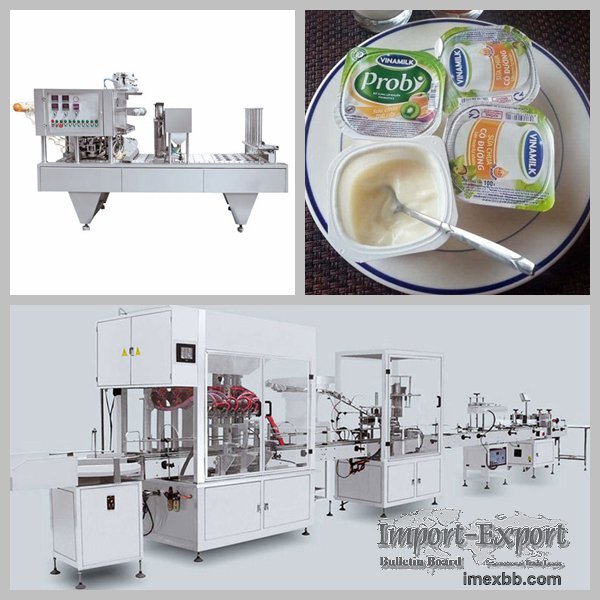Automatic Yogurt Filling Machine  Packaging Machine