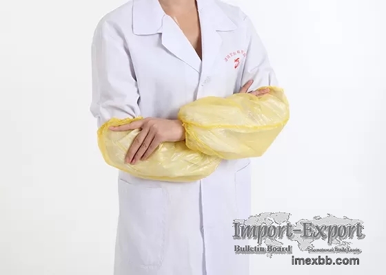 Food Industry Polyethylene Waterproof Arm Sleeve Protectors 16 Inch