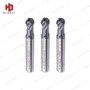 4 Flute Spherical Coating Milling Cutter for Processing Steel, Cast Iron