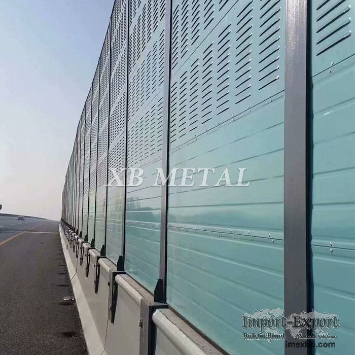 Chinese Factory Supplies Noise-Reducing Galvanized Sheet Sound Barrier