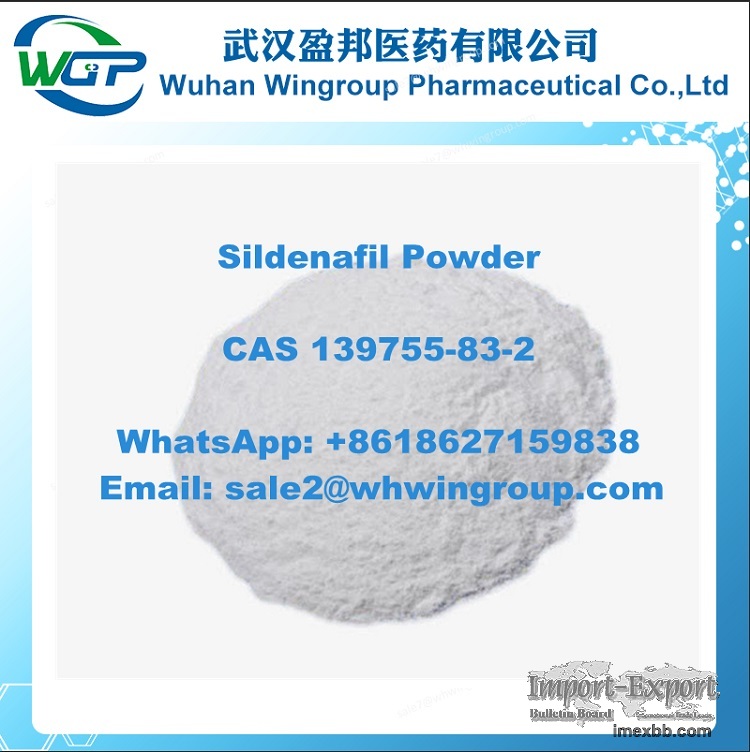 China Supply High Quality Sildenafil CAS 139755-83-2 with Safe Delivery 