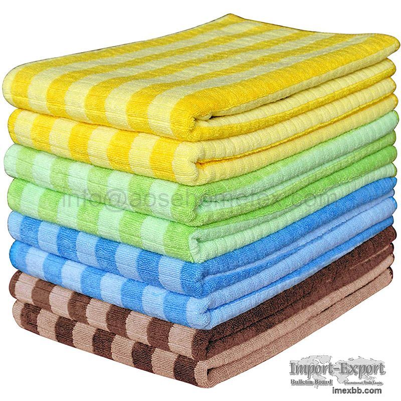 AS40304566 microfiber weft-knitted color chess towel