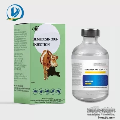 30% Tilmicosin Injection Veterinary Medicine Drugs For Sheep Cattle Swine P