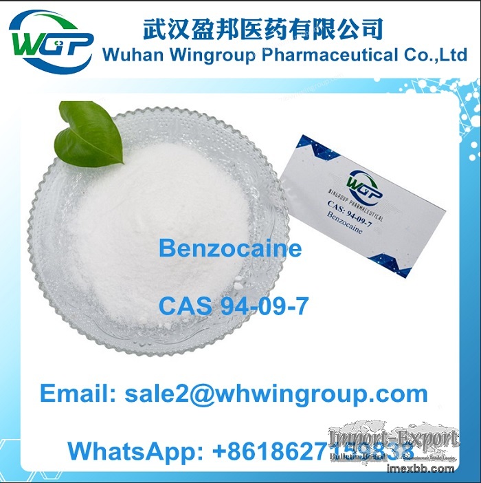 Buy High Quality CAS 94-09-7 Benzocaine Powder for Painkiller 8618627159838