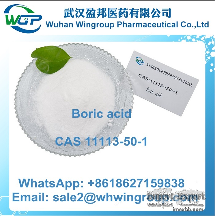 Buy High Purity Factory Supply Boric acid CAS 11113-50-1 with Safe Shipping