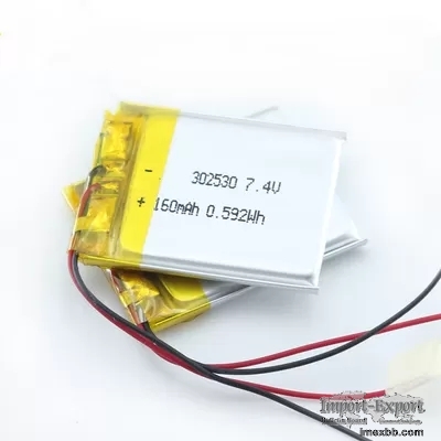 302530 160mah Lipo Polymer Battery