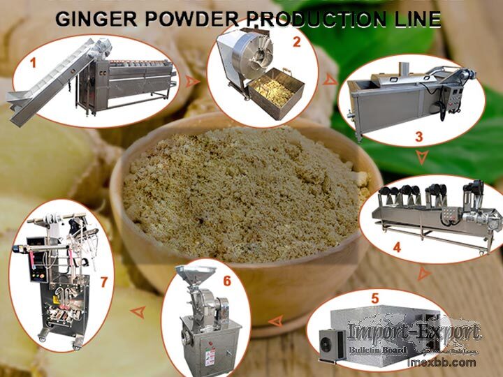 Ginger & Garlic & Onion Powder Processing Production Line
