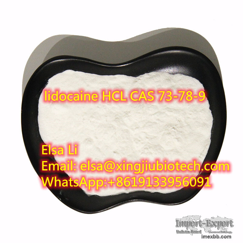 Procaine CAS 59-46-1 Lidocaine CAS137-58-6 Benzocaine HCl CAS23239-88-5 Tet