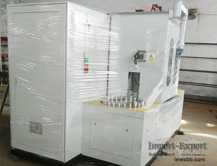 Oil pump shaft induction hardening machine