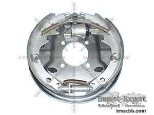 10" x 2 1/4" Trailer Hydraulic Uni-Servo Brake Assembly - Dacromet / Galvan