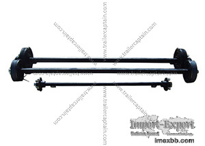 Trailer Leaf Spring Axle with Idler Hubs