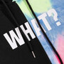 Custom Logo Men Tie Dye Color Block Tracksuit Set