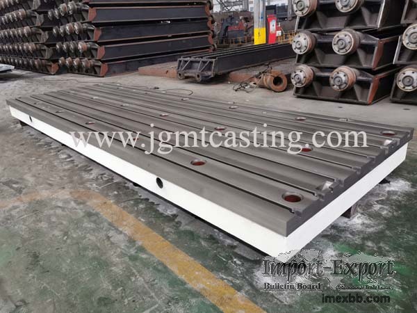 cast iron assembly plate inspection platform for milling machine