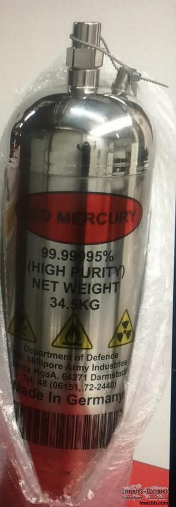 Mercurio líquido rojo 