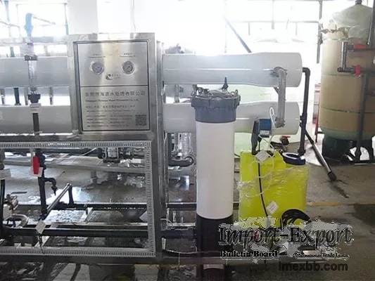 1000LPH Seawater RO Plant , Salt Water Ro System 99.6% Rejection