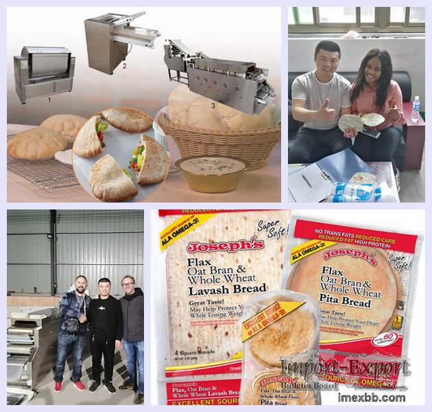 Pita Bread Production Line  Arabic Bread Maker Machine