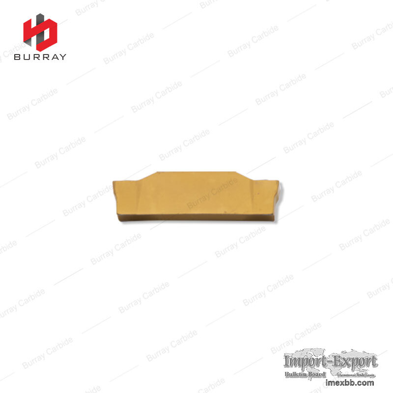 N123J2-0300-0002-GF CNC Carbide Cutting Inserts for Steel Grooving Process