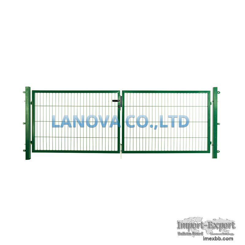 Double Swing Gate - Square Pipe