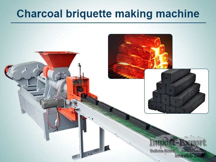Charcoal briquette making machine  Charcoal briquette extruder