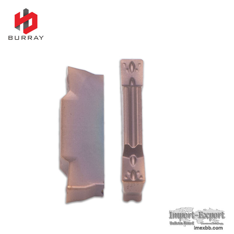 MGMN300-M Carbide Grooving Inserts with PVD Coating for Steel Processing