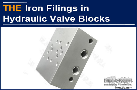 AAK Hydraulic Valve Block, Free of Iron Filings, Patrick admired!