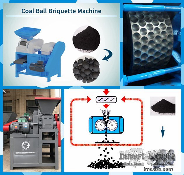 Coal ball briquette machine  BBQ charcoal press machine
