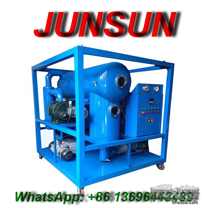 Double-Stage High Vacuum Transformer Oil Purifier