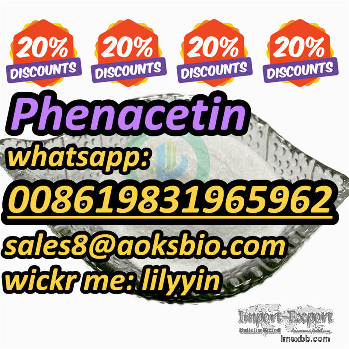 cas 62-44-2 phenacetin Sale Buy Crystal shiny phenacetin