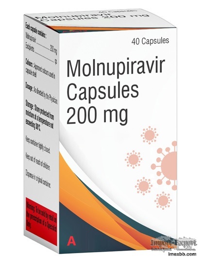 BUY +++ MOLNUPIRAVIR 200mg x 40 capsules (Treat Covid-19 at home)
