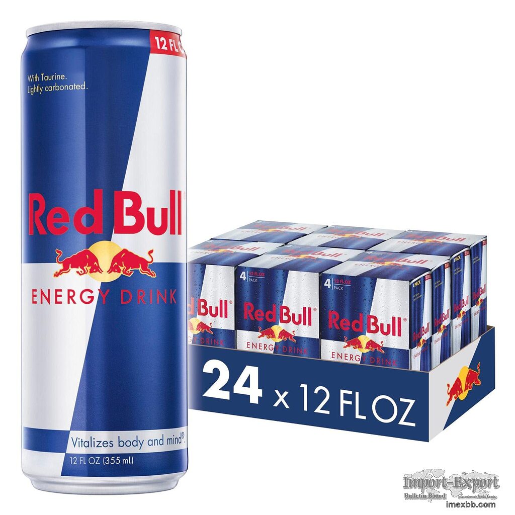 250ml Red Bull energy drinks