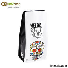 MOPP VMPET Plastic Free Drawstring Coffee Bean Packaging Bags