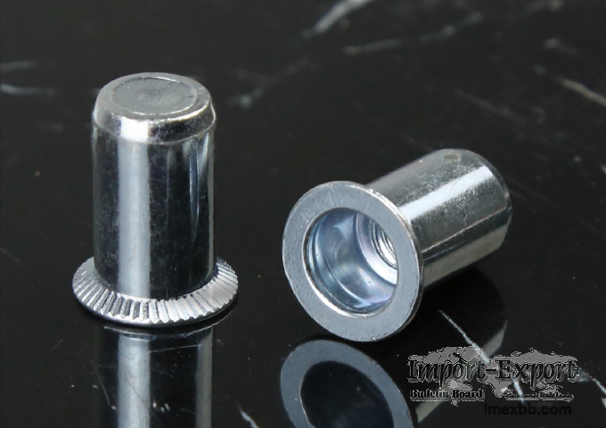 Countersunk Head Round Body Plain Closed End