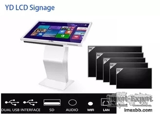 43 Inch Indoor Interactive Digital Signage Kiosk With Multiple Function
