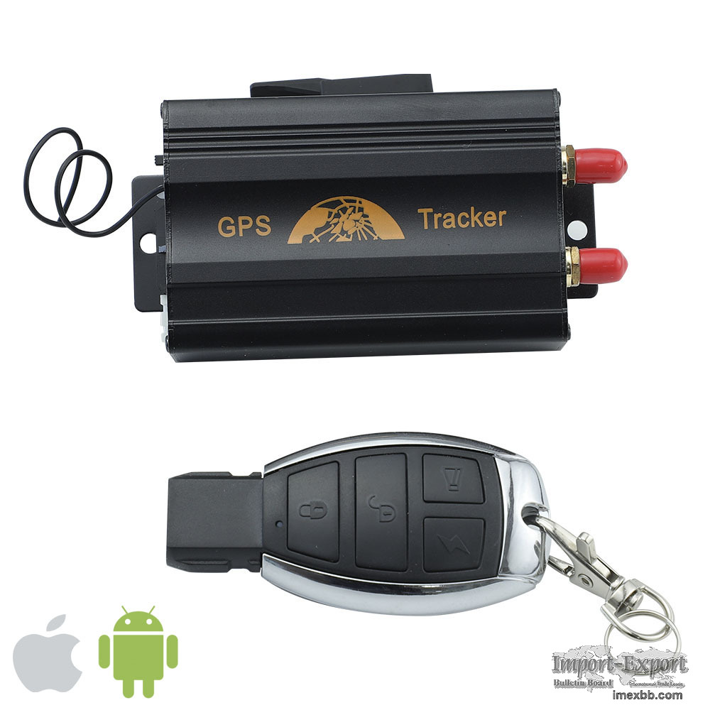 Full functioning Car GPS tracker car alarms 103B sms real time tracking