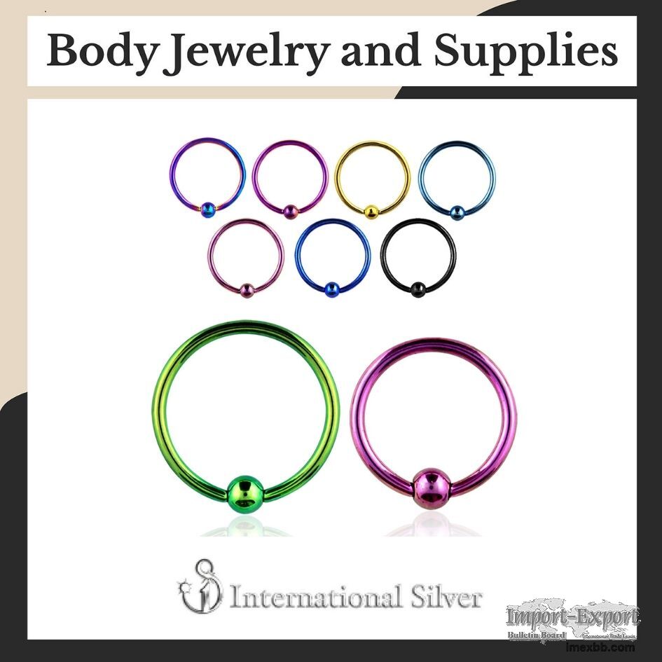 Wholesale Hoops/Captive Ring 
