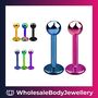 Wholesale PVD Plated Surgical Steel Labret