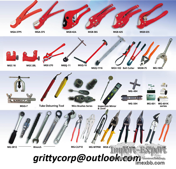 Plumbing Tools and Building Hardware