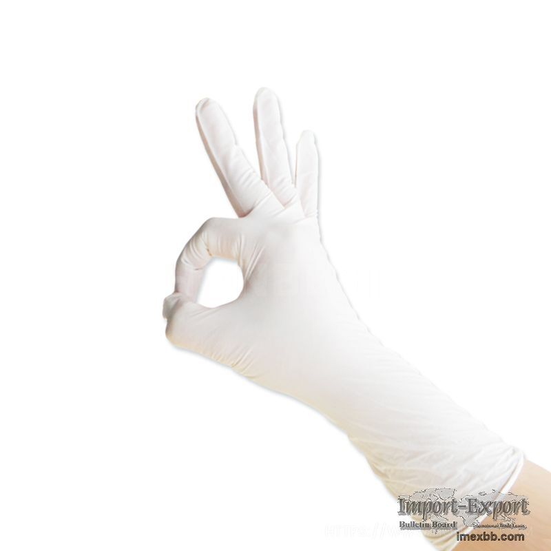 12" Class 10000-10 Cleanroom Nitrile Gloves