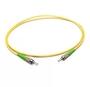 G657A1 Simplex 3.0mm LSZH Fiber Optic Patch Cable Single Mode Yellow Color