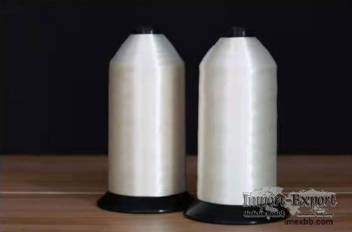 Anti-counterfeiting bookbinding thread