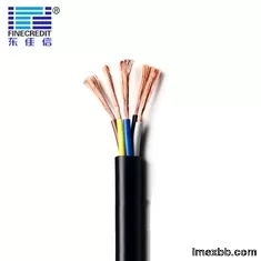 H03VV-F / RVV 3 * 0.5 Sq Industrial Electrical Cable UV Resistance VDE