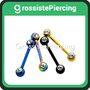 Lot piercing barbell teton